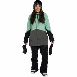 Promo 🧨 Volcom Women's Ski Pants & Bibs Elm Gore Bib Overall Pant Women's 😀 -VolcomYes. Sales 2022 BLA 25