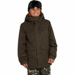 Deals 😍 Volcom Boys' Snow Jackets Caddoc Insulated Jacket Boys' 🤩
