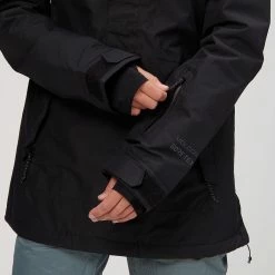 Best reviews of 😍 Volcom Women's Ski Jackets Fern Insulated GORE TEX Pullover Jacket Women's 🤩 -VolcomYes. Sales 2022 BLA D14