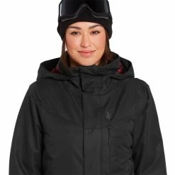 Discount 👍 Volcom Women's Ski Jackets Pine 2L TDS Jacket Women's 🎁 -VolcomYes. Sales 2022 BLA D9