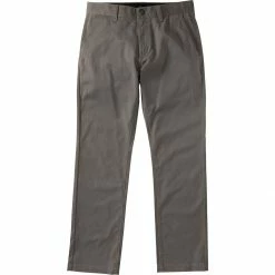 Hot Sale ❤️ Volcom Men's Khaki Pants Frickin Modern Stretch Chino Pant Men's ⌛