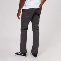 Hot Sale ❤️ Volcom Men's Khaki Pants Frickin Modern Stretch Chino Pant Men's ⌛ -VolcomYes. Sales 2022 CHHE D2