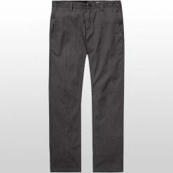 Hot Sale ❤️ Volcom Men's Khaki Pants Frickin Modern Stretch Chino Pant Men's ⌛ -VolcomYes. Sales 2022 CHHE D3