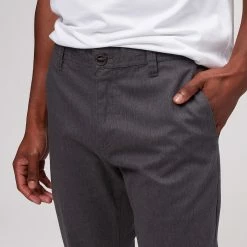 Hot Sale ❤️ Volcom Men's Khaki Pants Frickin Modern Stretch Chino Pant Men's ⌛ -VolcomYes. Sales 2022 CHHE D4