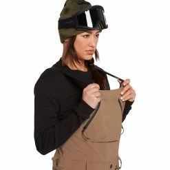 Promo 🧨 Volcom Women's Ski Pants & Bibs Elm Gore Bib Overall Pant Women's 😀 -VolcomYes. Sales 2022 COF D4