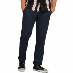 Hot Sale ❤️ Volcom Men's Khaki Pants Frickin Modern Stretch Chino Pant Men's ⌛ -VolcomYes. Sales 2022 DARNV