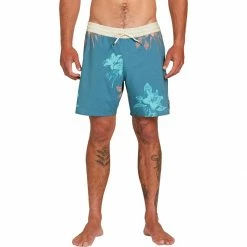 Best reviews of 🛒 Volcom Men's Swim Trunks Migration 17in Swim Trunk Men's 🔔 -VolcomYes. Sales 2022 HYDBLU D8