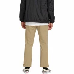 Hot Sale ❤️ Volcom Men's Khaki Pants Frickin Modern Stretch Chino Pant Men's ⌛ -VolcomYes. Sales 2022 KH D3