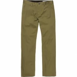 Hot Sale ❤️ Volcom Men's Khaki Pants Frickin Modern Stretch Chino Pant Men's ⌛ -VolcomYes. Sales 2022 MAROLI