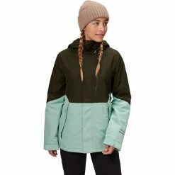 Budget ❤️ Volcom Women's Ski Jackets Aris Insulated Gore Jacket Women's 🔥