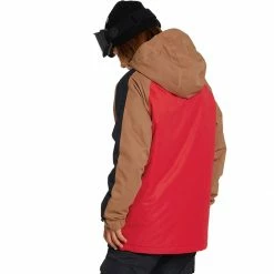 Deals 🎉 Volcom Boys' Snow Jackets Holbeck Insulated Jacket Boys' 🎁 -VolcomYes. Sales 2022 RED D1 2