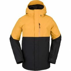 Deals ✔️ Volcom Men's Snowboard Jackets L Insulated GORE TEX Hooded Jacket Men's 🎉