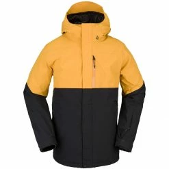 Outlet 🔔 Volcom Men's Snowboard Jackets L Gore Tex Jacket Men's 😀 -VolcomYes. Sales 2022 RESGOL D2 1
