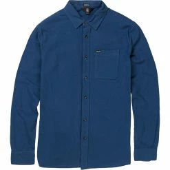 New 🛒 Volcom Men's Flannel Shirts Caden Solid Shirt Men's 🎁 -VolcomYes. Sales 2022 SMOBLU 2