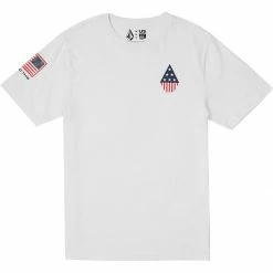 Promo 🔥 Volcom Boys' Casual Tops USST Stone Short Sleeve T Shirt Boys' 👍 -VolcomYes. Sales 2022 USSWHI 1