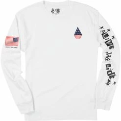 Wholesale 👍 Volcom Men's Long-Sleeve T-Shirts USST Stone Long Sleeve T Shirt Men's 🎁 -VolcomYes. Sales 2022 USSWHI