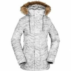 Best reviews of ❤️ Volcom Women's Ski Jackets Fawn Insulated Jacket Women's 👏 -VolcomYes. Sales 2022 WHITIG